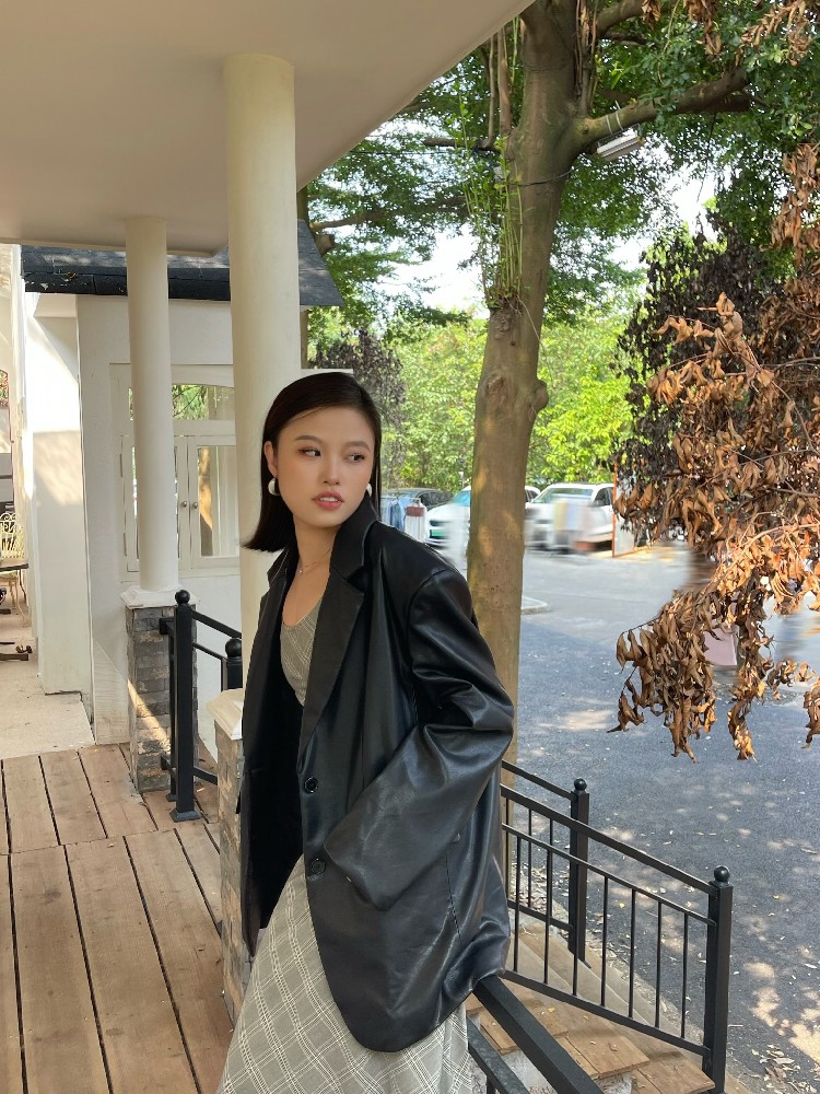 寬松上(shàng)衣夾克女(nǚ)